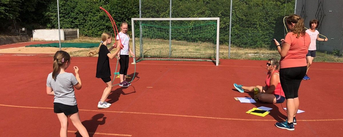 Sportabzeichen Abnahme beim TSV