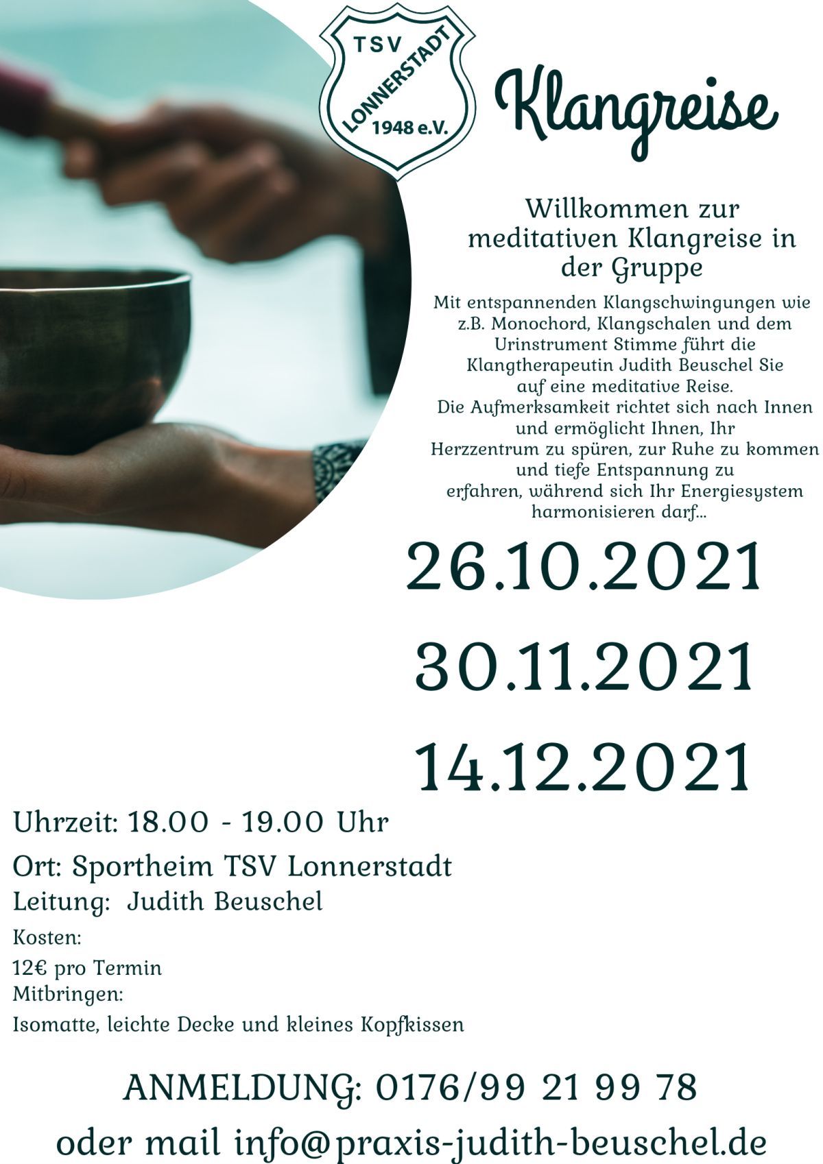 Neues Kursangebot: Klangreise