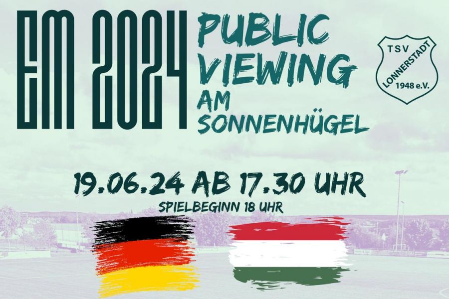 EM 2024 – Public Viewing Deutschland-Ungarn und Schweiz-Deutschland