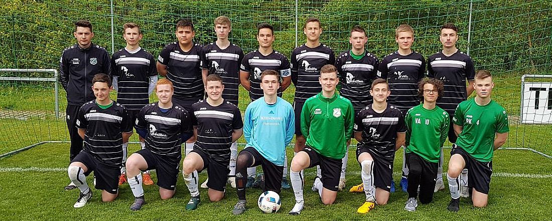 Trainer Pascal Leisner ist mit den Jungs zufrieden