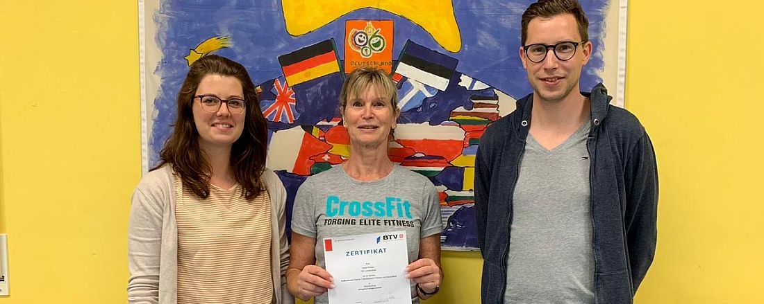 Erfolgreiche Weiterbildung für unsere Breitensportabteilung