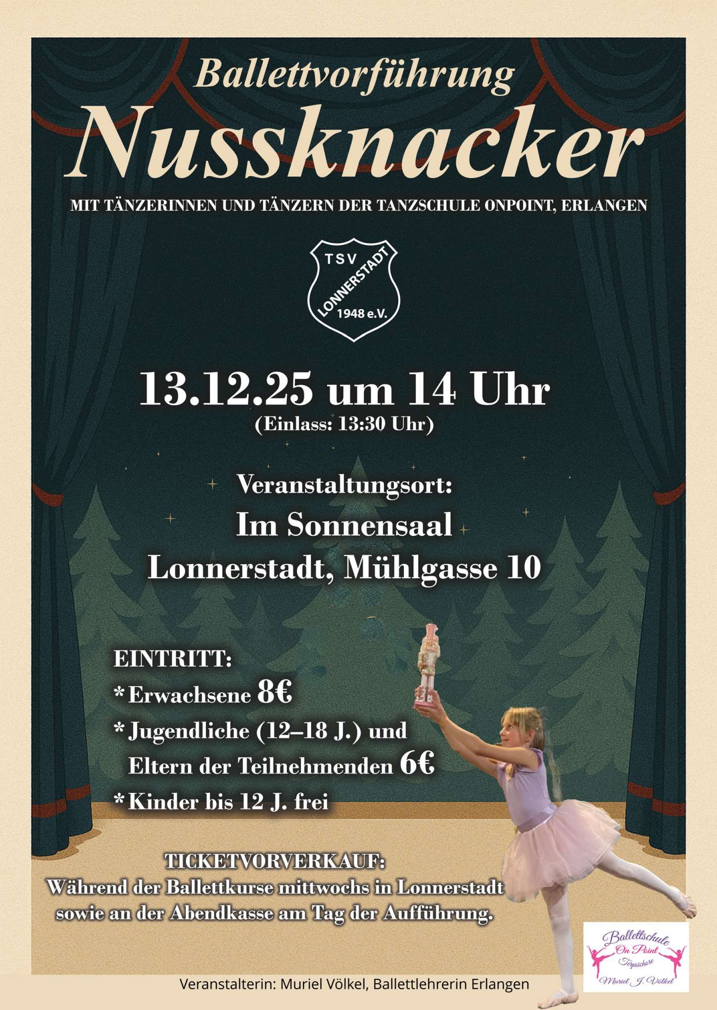 Ballettvorführung TSV Lonnerstadt, Nussknacker