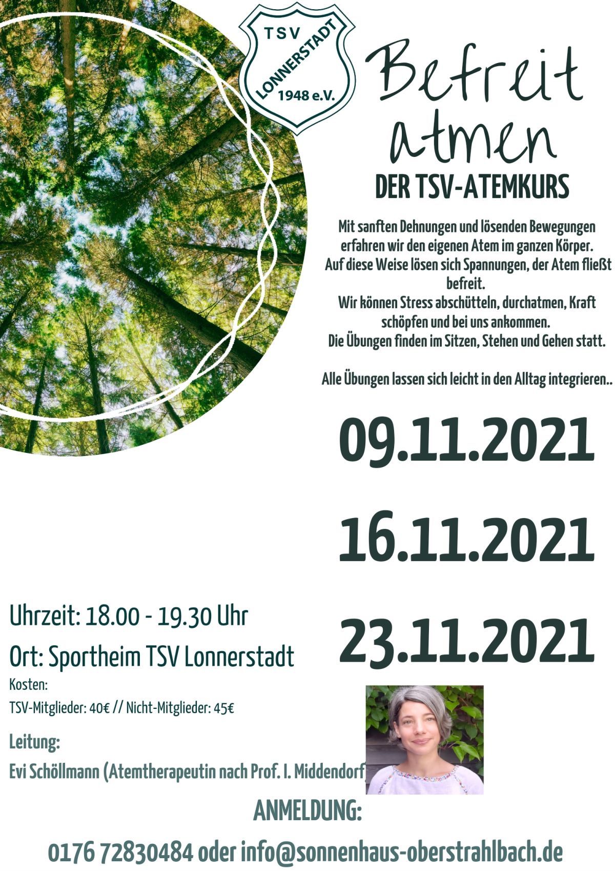 Neues Kursangebot: Befreit atmen