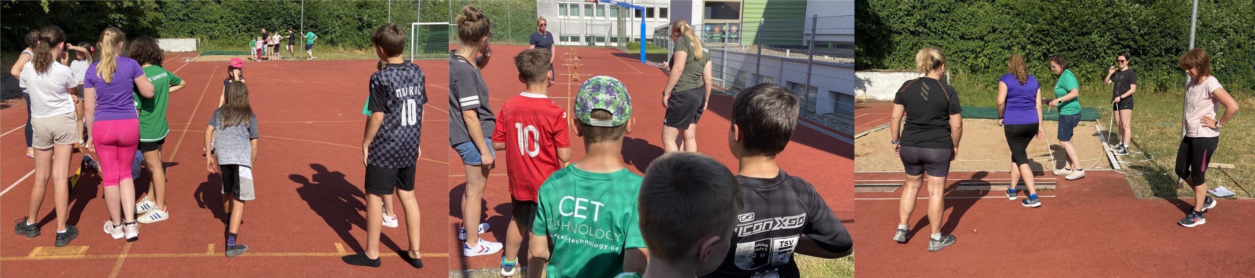 1. Teil der Sportabzeichen Abnahme