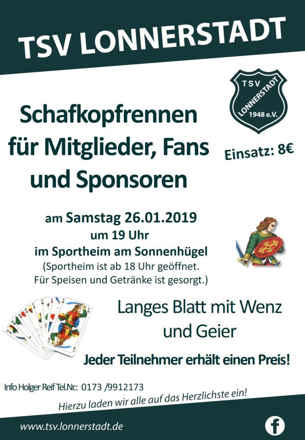 Schafkopfturnier 2019