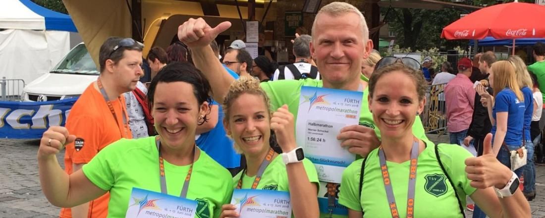 Metropolmarathon Fürth: Der TSV war dabei