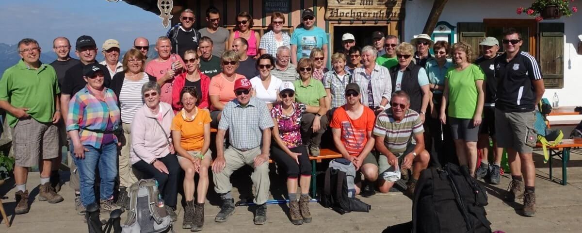 32. AH-Bergwandern ging ins Chiemgau