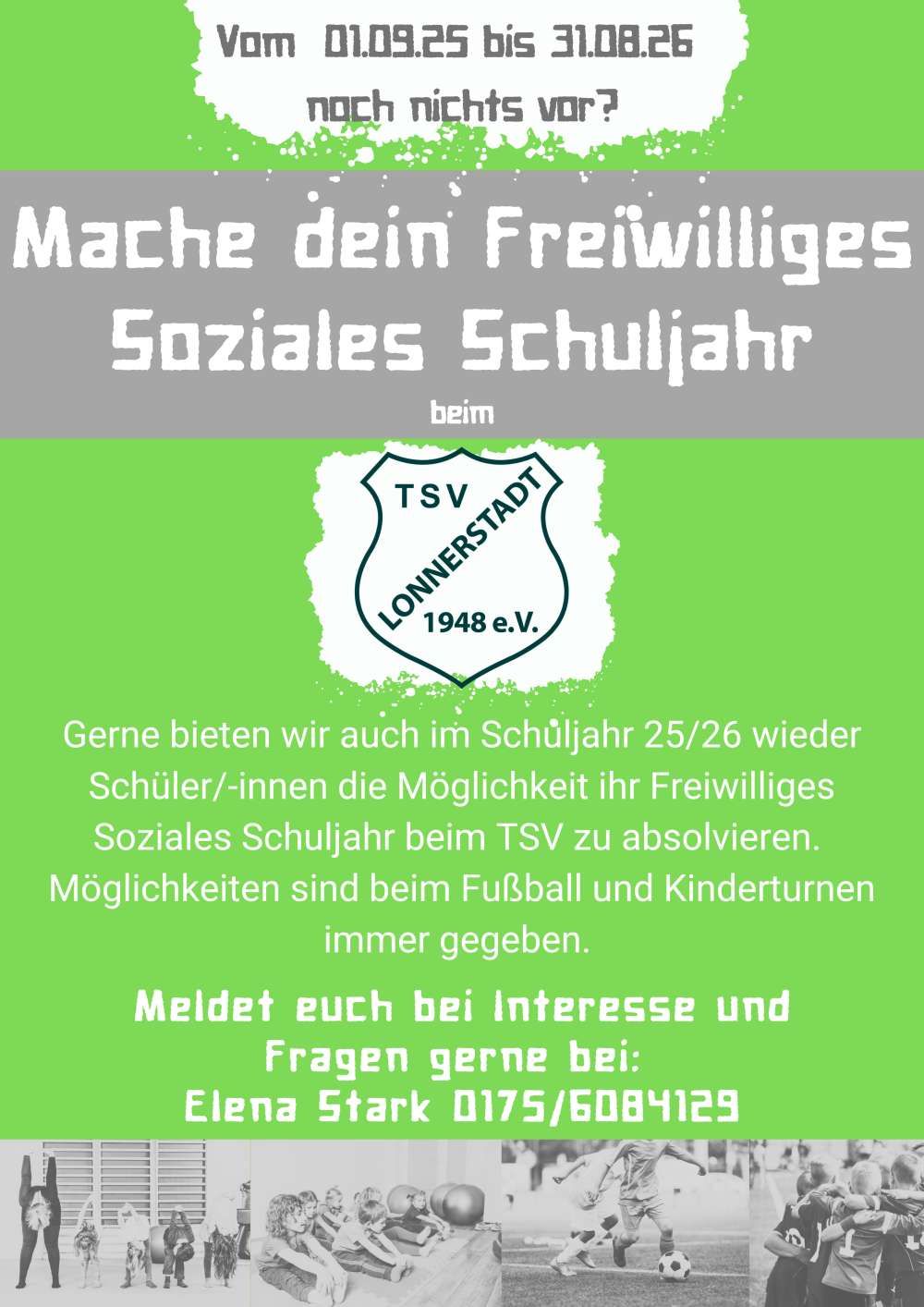 Mache dein Freiwilliges Soziales Schuljahr