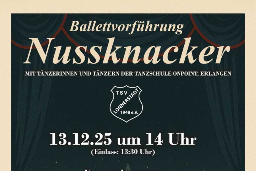 Ballettvorführung Nussknacker am 13.12.2025