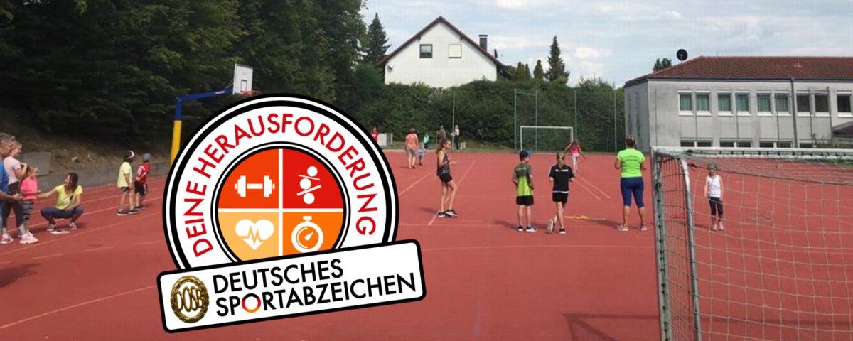 Abnahme des deutschen Sportabzeichens beim TSV