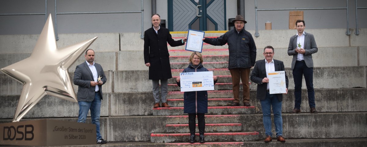 Der „Große Stern des Sports“ in Silber für den TSV Lonnerstadt