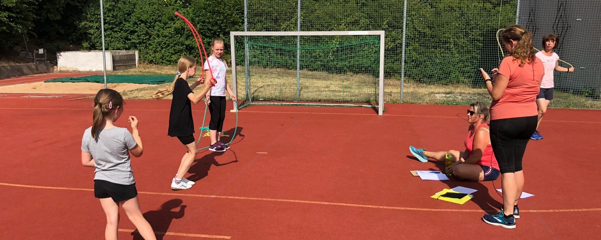 Sportabzeichen Abnahme beim TSV