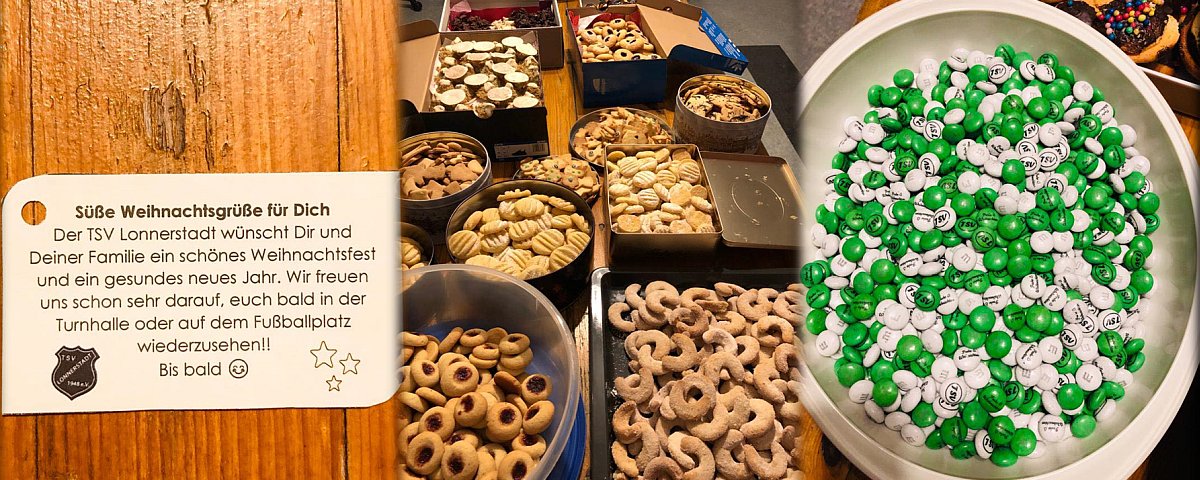 Süße Weihnachtsgrüße für alle Turner und Fußballkinder