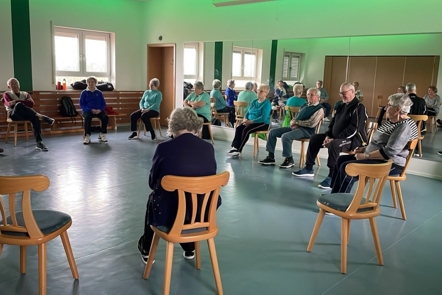 Fit und beweglich mit Stuhlgymnastik