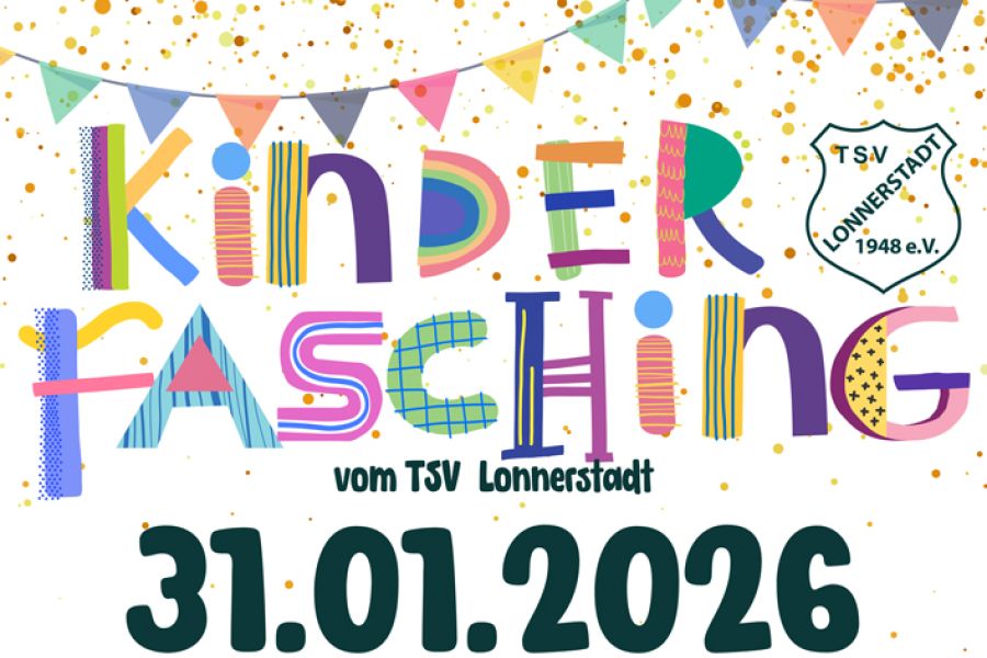 Kinderfasching beim TSV Lonnerstadt